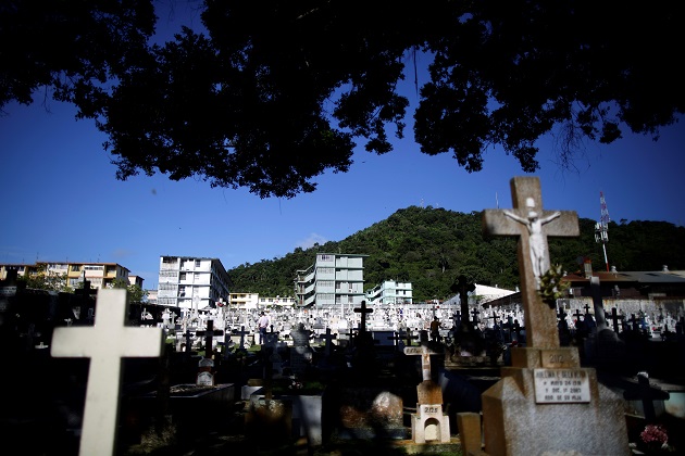  Vista del Cementerio de Amador en el Día de los Difuntos. Foto: EFE