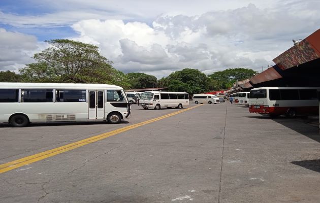 COTRADIN 99% de las organizaciones del transporte colectivo lo que indica que este lunes se brindará el servicio en esta provincia de manera regular. Foto: José Vásquez