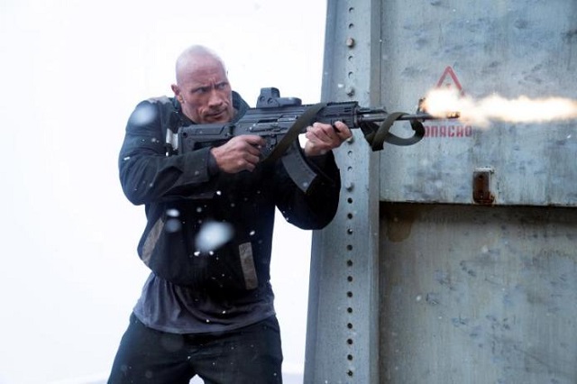 Dwayne Johnson como John Hartley. Foto: EFE/ Frank Masi /Netflix
