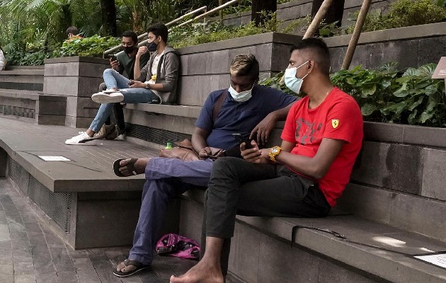 Los contagios en la ciudad-Estado de Singapur se han estabilizado en unos 3,000 al día. Foto: EFE