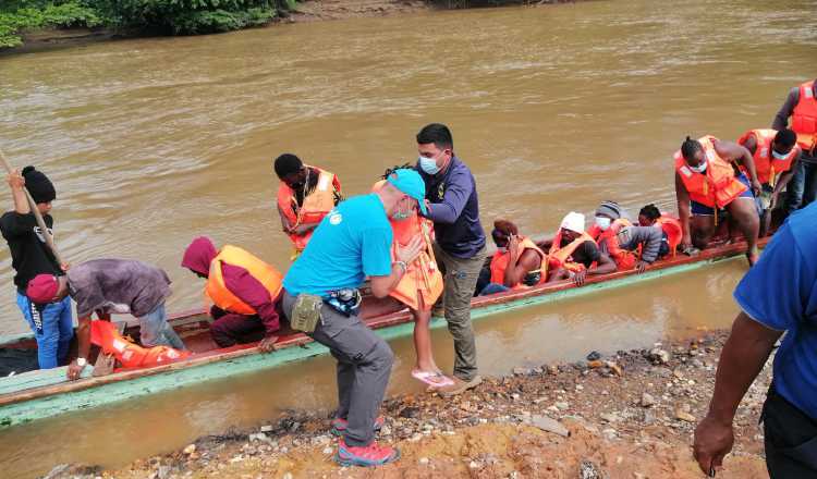 La OIM ha solicitado que no se siga usando la selva de Darién como tránsito de migrantes, algo que no es posible controlar, reconocen autoridades de Colombia y Panamá. Foto: Cortesía