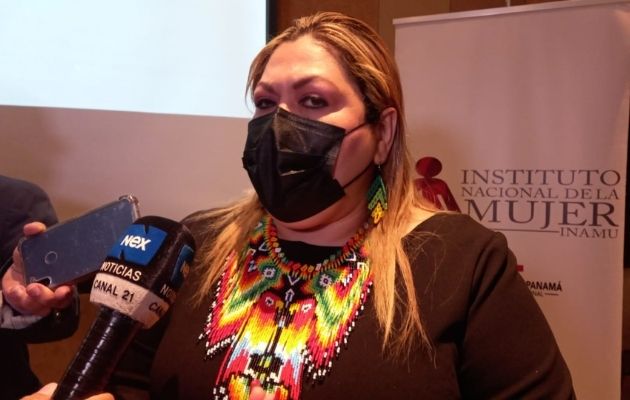 La directora del Instituto Nacional de la Mujer (Inamu), Nellys Herrera. Foto: Víctor Arosemena