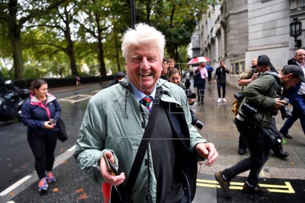 Stanley Johnson es el padre del primer ministro británico, Boris Johnson. Foto: EFE