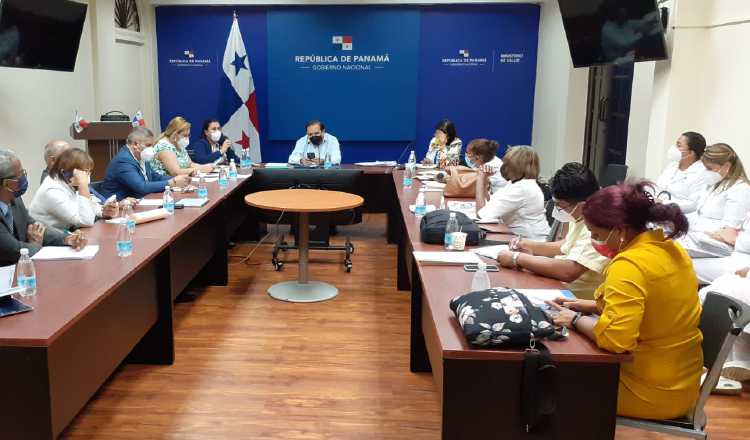 En la mesa se acordó que se reunirán cada dos semanas, en encuentros de dos horas de duración. Foto: Cortesía