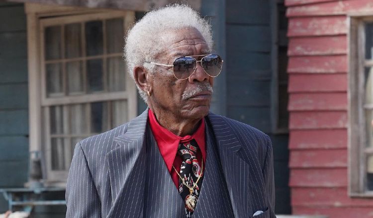 Morgan Freeman interpreta a un jefe de la mafia. Instagram