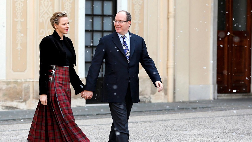 Alberto II de Mónaco y su esposa Charlene. Foto: EFE/Archivo