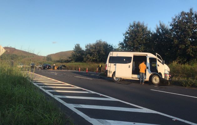 La persona herida fue trasladada al hospital regional Luis “Chicho” Fábrega y su condición de salud es delicada. Foto: Melquiades Vásquez