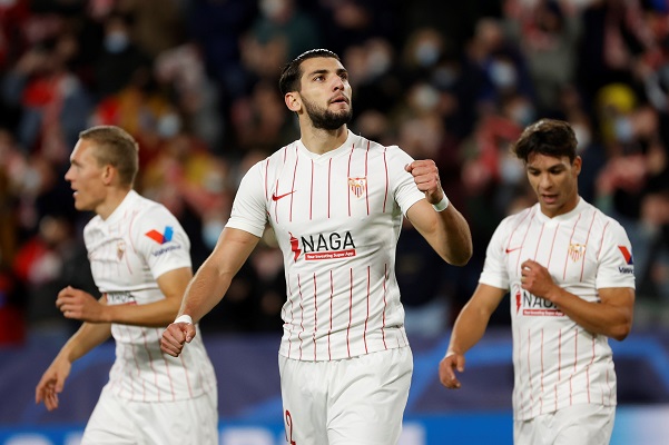 Sevilla superó 2-0 al Wolfburgo. Foto: EFE Sevilla superó 2-0 al Wolfburgo. Foto: EFE