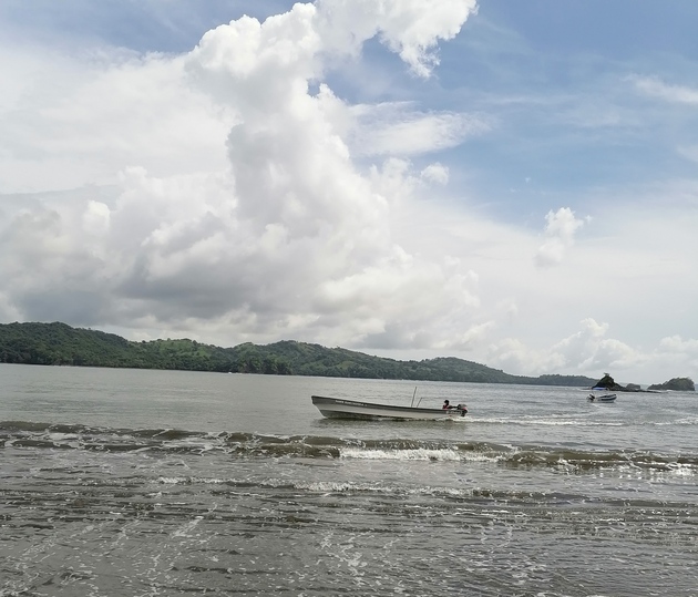 Playa Arrimadero, sur de Veraguas, donde se ubica una de las asociaciones pesqueras. 