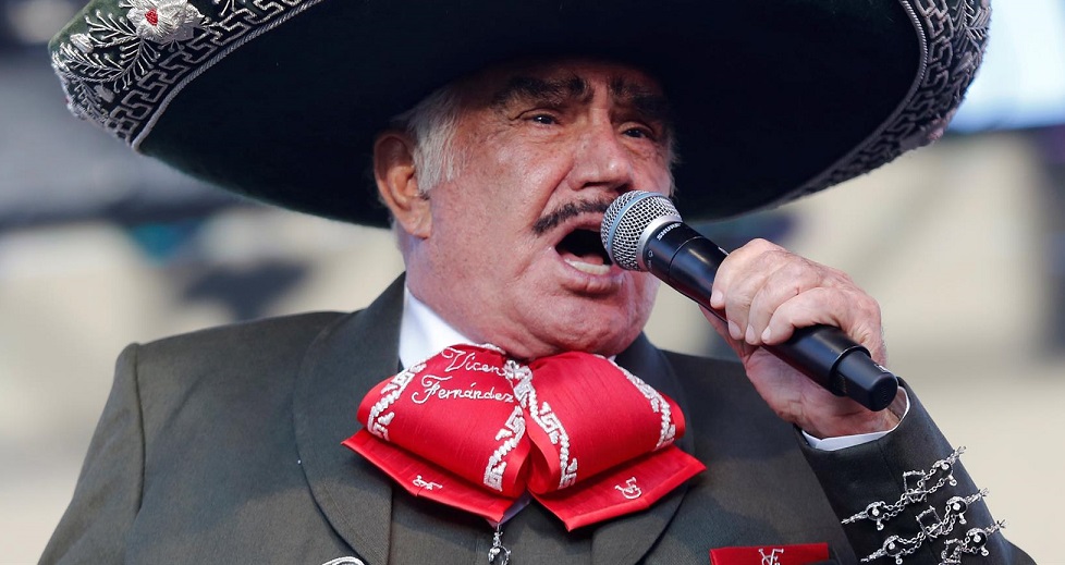 Vicente Fernández. Foto: EFE