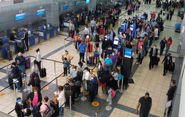 La variante que predomina en Panamá es la delta. Foto: Cortesía Aeropuerto de Tocumen