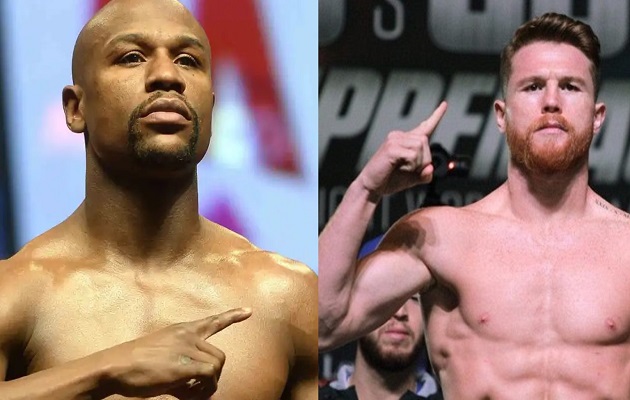 Mayweather dice que su pelea contra Canelo fue un paseo. Foto: EFE