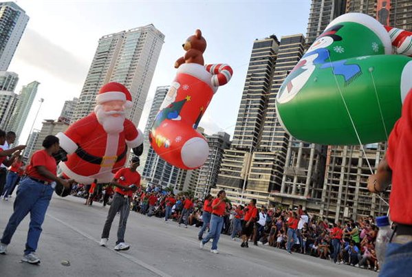 Desfile de Navidad. Foto: Archivo