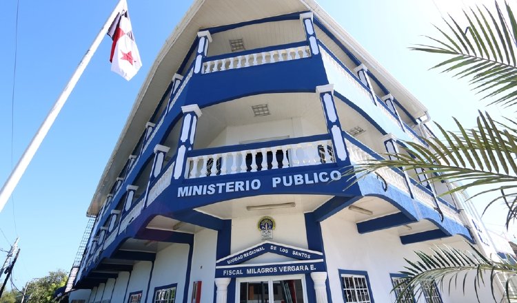 Fiscalía regional de la provincia de los Santos a cargo de la fiscal superior, Diana Callender.