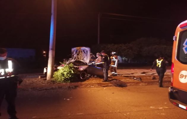 Con estas muertes, se elevan a 10 las víctimas fatales por accidente de tránsito en la región santeña en lo que va del año 2021. Foto: Thays Domínguez