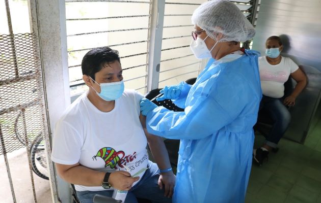 El proceso de vacunación contra la covid-19, en Panamá, empezó el 20 de enero del presente año. Foto: Grupo Epasa