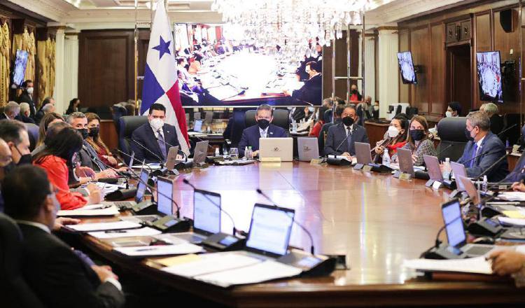 Reunión del Consejo de Gabinete.