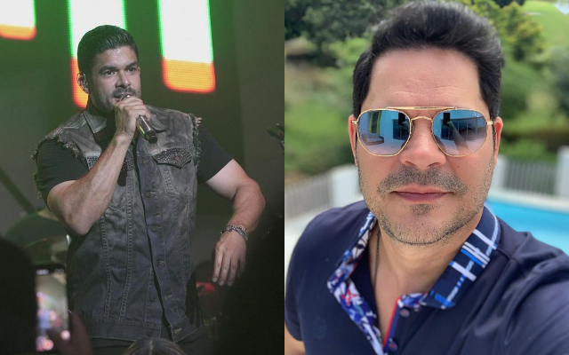 Jerry Rivera y Rey Ruiz. Fotos: Instagram