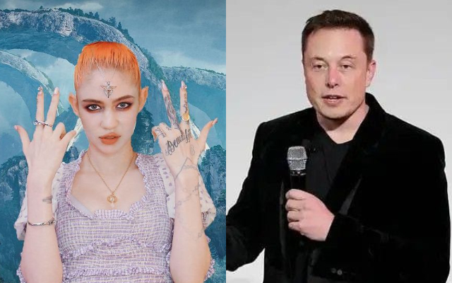 Grimes y Elon Musk. Fotos: Instagram
