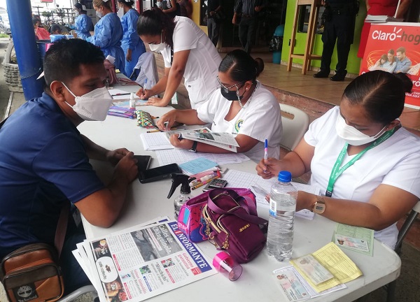 Panamá reanudó este jueves la vacunación contra el coronavirus. Foto: Cortesía Minsa