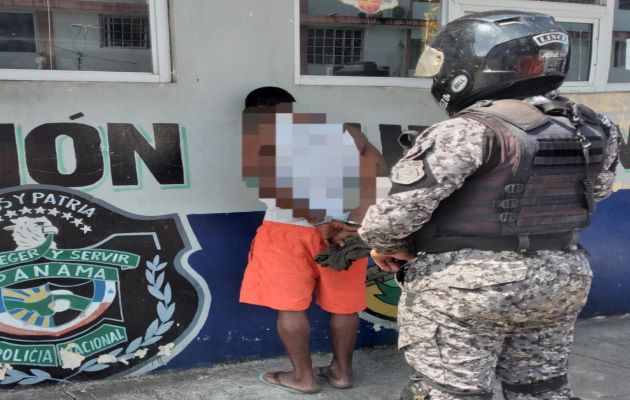 Uno de los detenidos estaba implicado en delito Contra la Vida y la Integridad Personal . Foto: Proteger y Servir