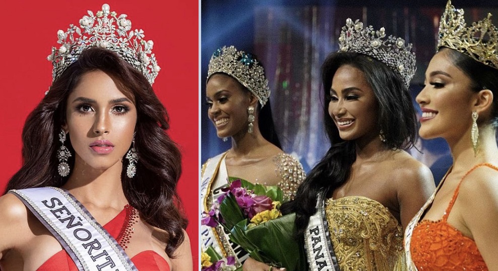 Panamá en 2021, ha participado en dos Miss Universo. Con Carmen Jaramillo y Brenda Smith Lezama. Foto: Instagram