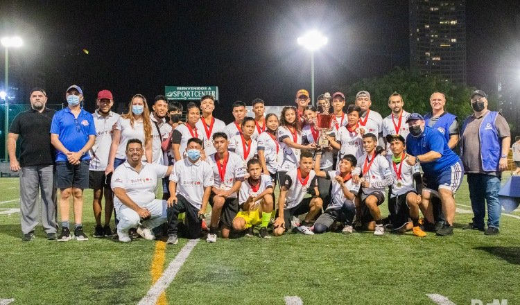 Barrios de Panamá se llevó al título en el Kiwanis Ultimate League. Foto:Cortesía 