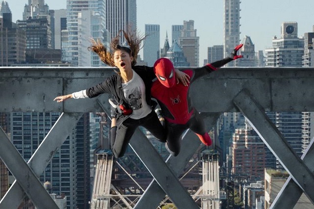 Tom Holland como Spider-Man y Zendaya como MJ. Foto: EFE / Matt Kennedy / Sony Pictures / Marvel Studios