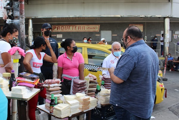 El operativo se realizó en la Gran Estación y San Isidro, en San Miguelito. Foto: Cortesía Minsa