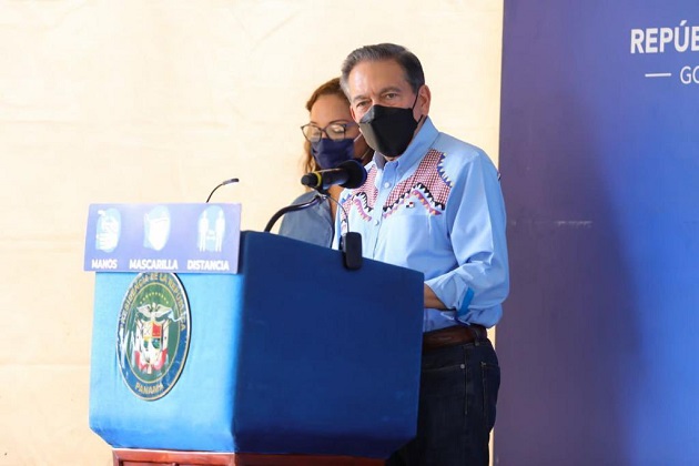 El mandatario Laurentino Cortizo reiteró que no se ha ganado la batalla a la pandemia del coronavirus. Foto: Cortesía @NitoCortizo