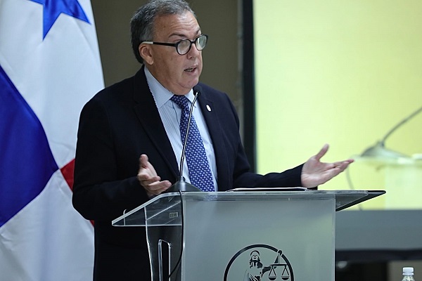 Luis Ramón Fábrega es el presidente de la Corte Suprema de Justicia. Foto: Cortesía Órgano Judicial
