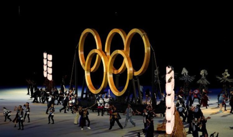 Inauguración de los Juegos de Tokio 2020. Foto:EFE