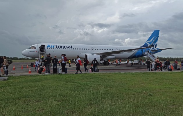 La aerolínea Air Transat reinició operaciones el pasado 23 de noviembre.Foto: Archivo