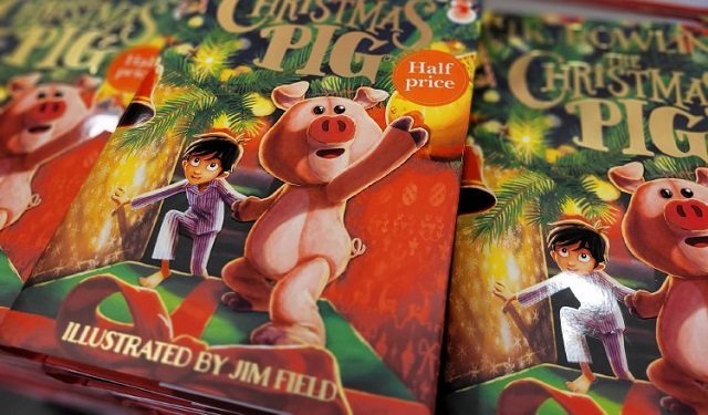 'El cerdito de Navidad' de J.K Rowling. Foto: Instagram