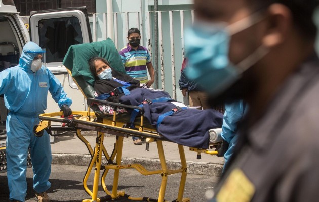 Cifras de contagios y muertes en Guatemala son las más altas de Centroamérica. Cortesía: EFE
