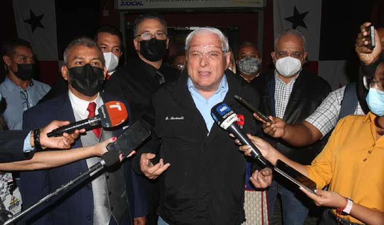 Ricardo Martinelli y su equipo de defensa han indicado que defenderán el Principio de Especialidad en Panamá y cualquier jurisdicción. Foto: Víctor Arosemena