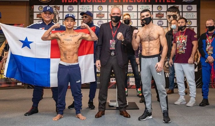 Luis 'Nica' Concepción no pudo ante Artem Dalakian en su pelea del título mundial en las 112 libras. Foto: Instagram