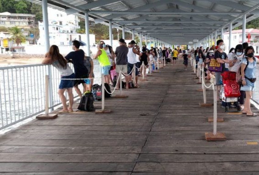 Esa medida había provocado descontento en las personas que realizaban paseos hacia ese isla. Foto: Grupo Epasa