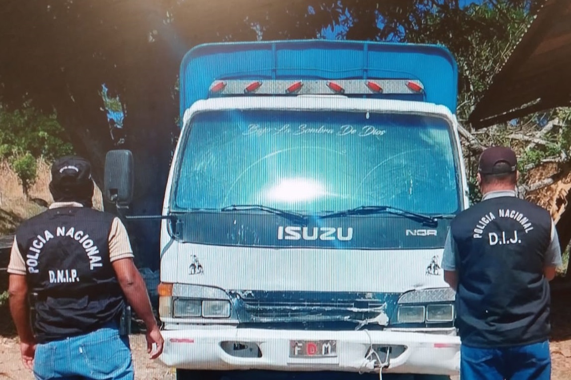 El camión fue ubicado tras labores de inteligencia de la Policía Nacional y Ministerio Público. Foto: Diomedes Sánchez