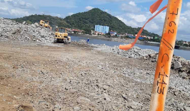 Ya se está trabajando del lado de Amador y de El Chorrillo.  Foto: Francisco Paz