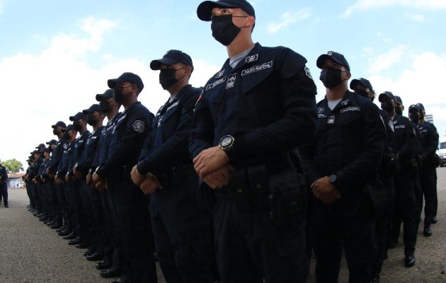 Las unidades policiales lograron el decomiso de 50 paquetes con presunta droga. Foto: Cortesía Minseg