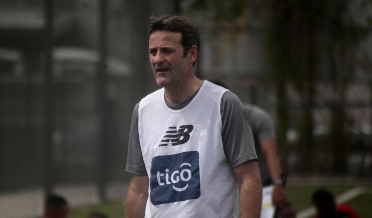 Thomas Christiansen técnico del seleccionado panameño. Foto:Víctor Arosemwena
