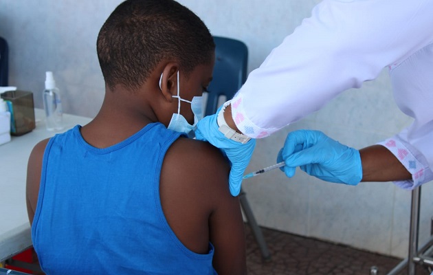 La vacunación pediátrica comenzó el 7 de enero en Panamá. Foto: Cortesía CSS