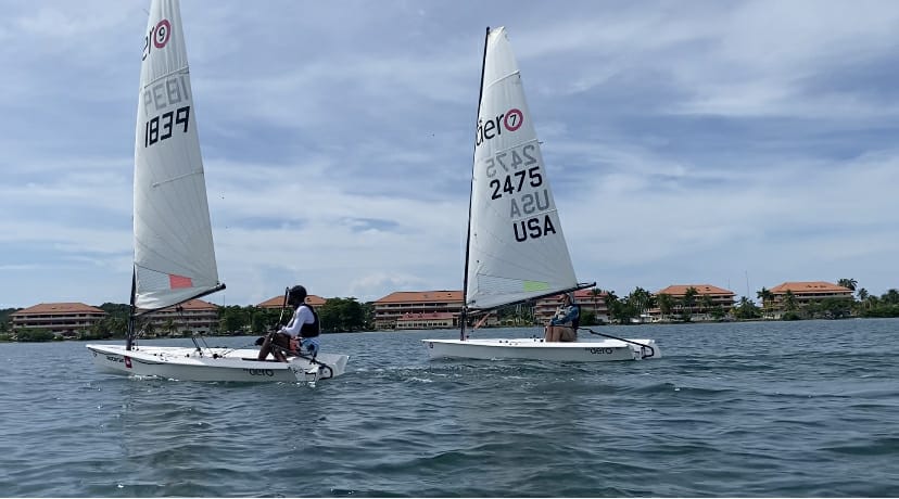 Competencia de veleros en Panamá. Foto: Cortesía