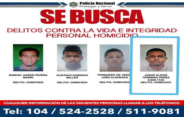 Las autoridades periódicamente publican la lista de los más buscados. Foto: Cortesía Policía Nacional