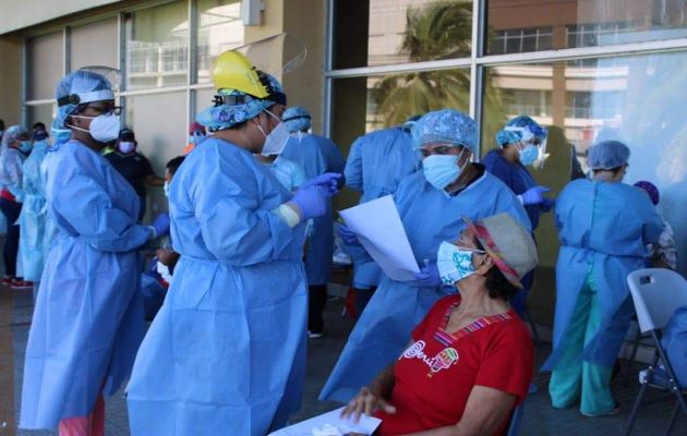 Hasta la fecha se ha reportado que hay 11 pacientes hospitalizados por causa de la covid-19. Foto. Diomedes Sánchez