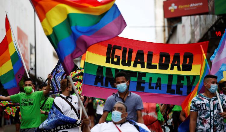 La comunidad LGBTIQ de Panamá  aboga para que se respeten los derechos de todos, sin discriminación. Foto: EFE