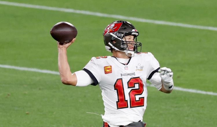 Tom Brady, mariscal de campo de Tampa Bay. Foto:EFE