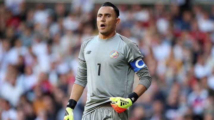 Keylor Navas. Foto:EFE