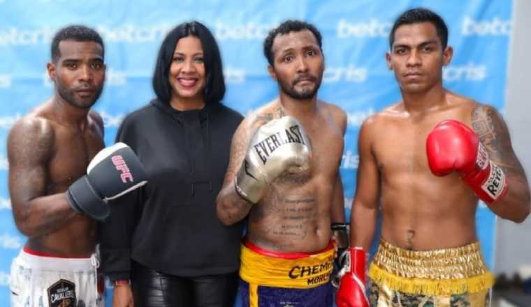 Jezreel Corrales (izq.), Rouss Laguna, 'Chemito' Moreno y 'El Científico' Núñez. Foto: Cortesía
